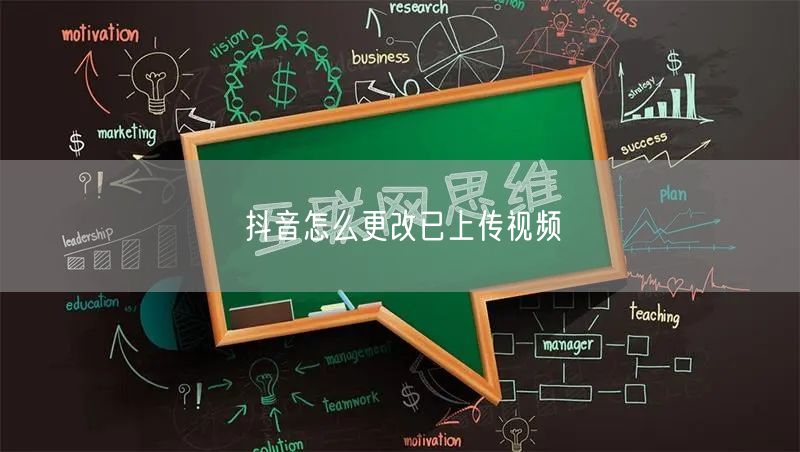 抖音怎么更改已上传视频