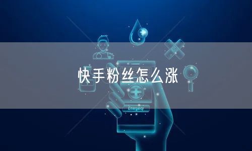 快手粉丝怎么涨