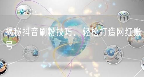 揭秘抖音刷粉技巧，轻松打造网红账号
