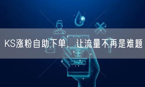 KS涨粉自助下单，让流量不再是难题