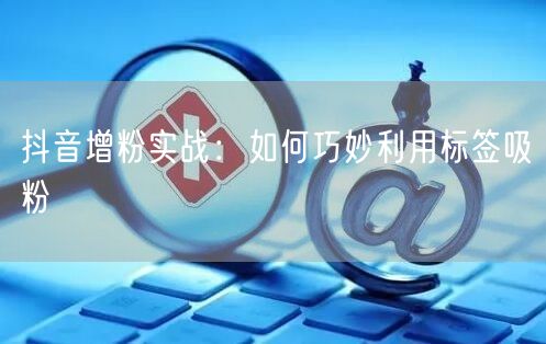 抖音增粉实战：如何巧妙利用标签吸粉