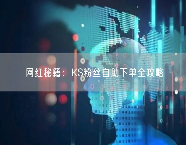 网红秘籍：KS粉丝自助下单全攻略