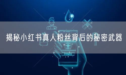 揭秘小红书真人粉丝背后的秘密武器