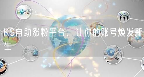 KS自助涨粉平台，让你的账号焕发新生