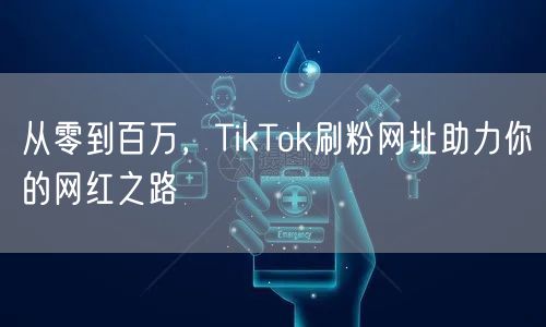 从零到百万，TikTok刷粉网址助力你的网红之路