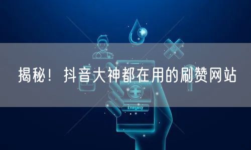 揭秘！抖音大神都在用的刷赞网站